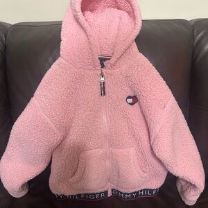Tommy Hilfiger Soft Pink Fleece Jacket